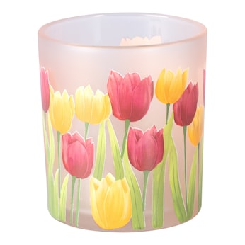 Windlicht "Tulpen"