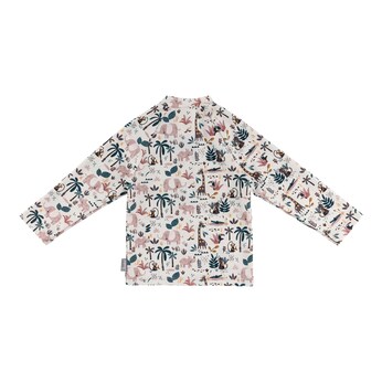 Badeshirt langarm mit UV-Schutz Safari