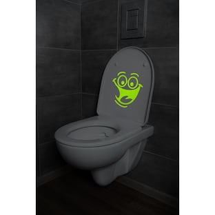 ﻿Sticker WC , phosphorescent