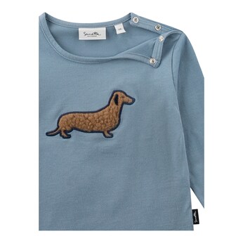 Shirt langarm Plüsch-Dackel