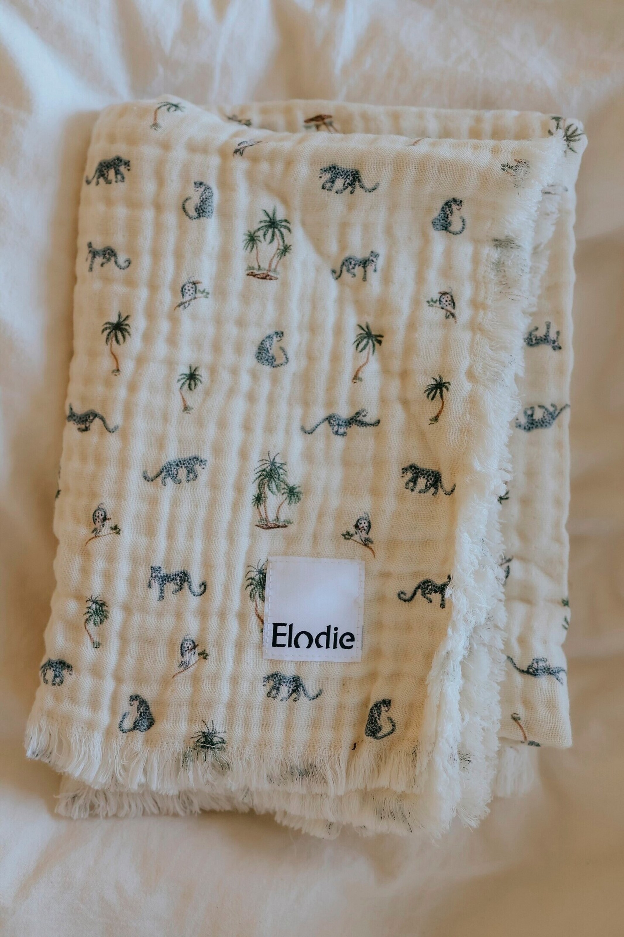 Thumbnail - Elodie Soft Cotton Decke - Garden Leo's Resort