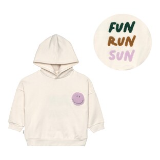 Sweatshirt mit Kapuze Smiley Run Little Gang