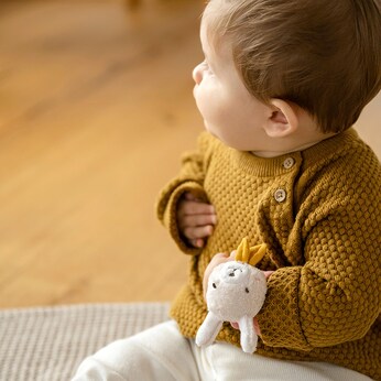 Rasselarmband Hase fehnNATUR