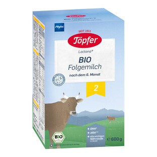 Bio Folgemilch 2, 600g