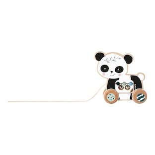 Nachziehspielzeug Panda