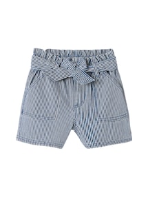 Mädchen Paperbag-Shorts mit Streifen