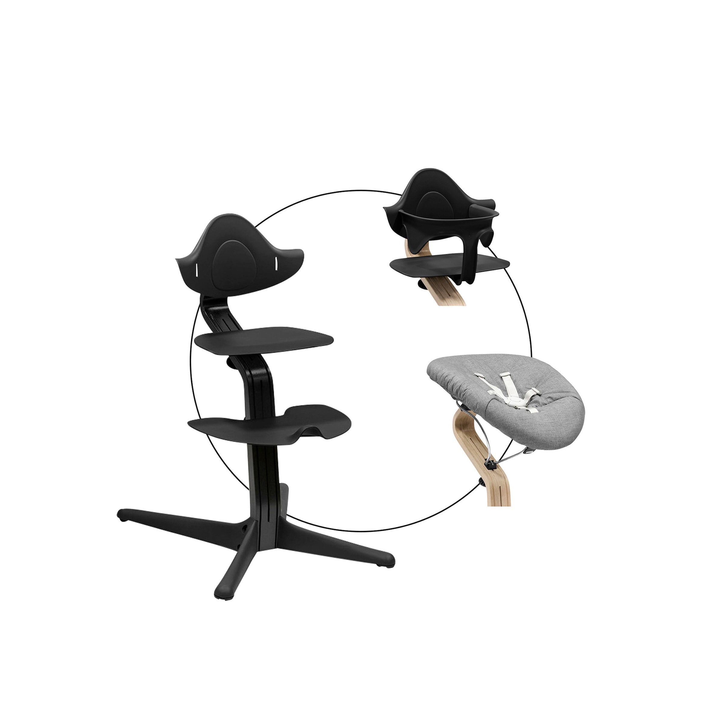Stokke® Nomi Bundle Hochstuhl inkl. Newbornset und Babyset