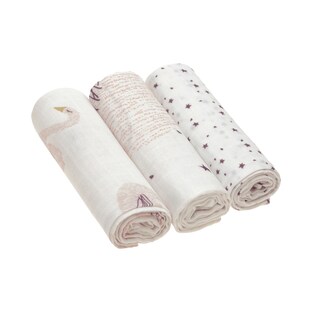 3er-Pack Mullwindel Soft Swaddle L 80x80 cm