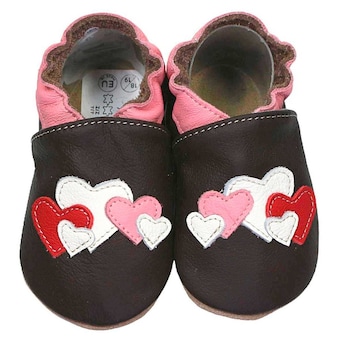 Krabbelschuhe Herzen
