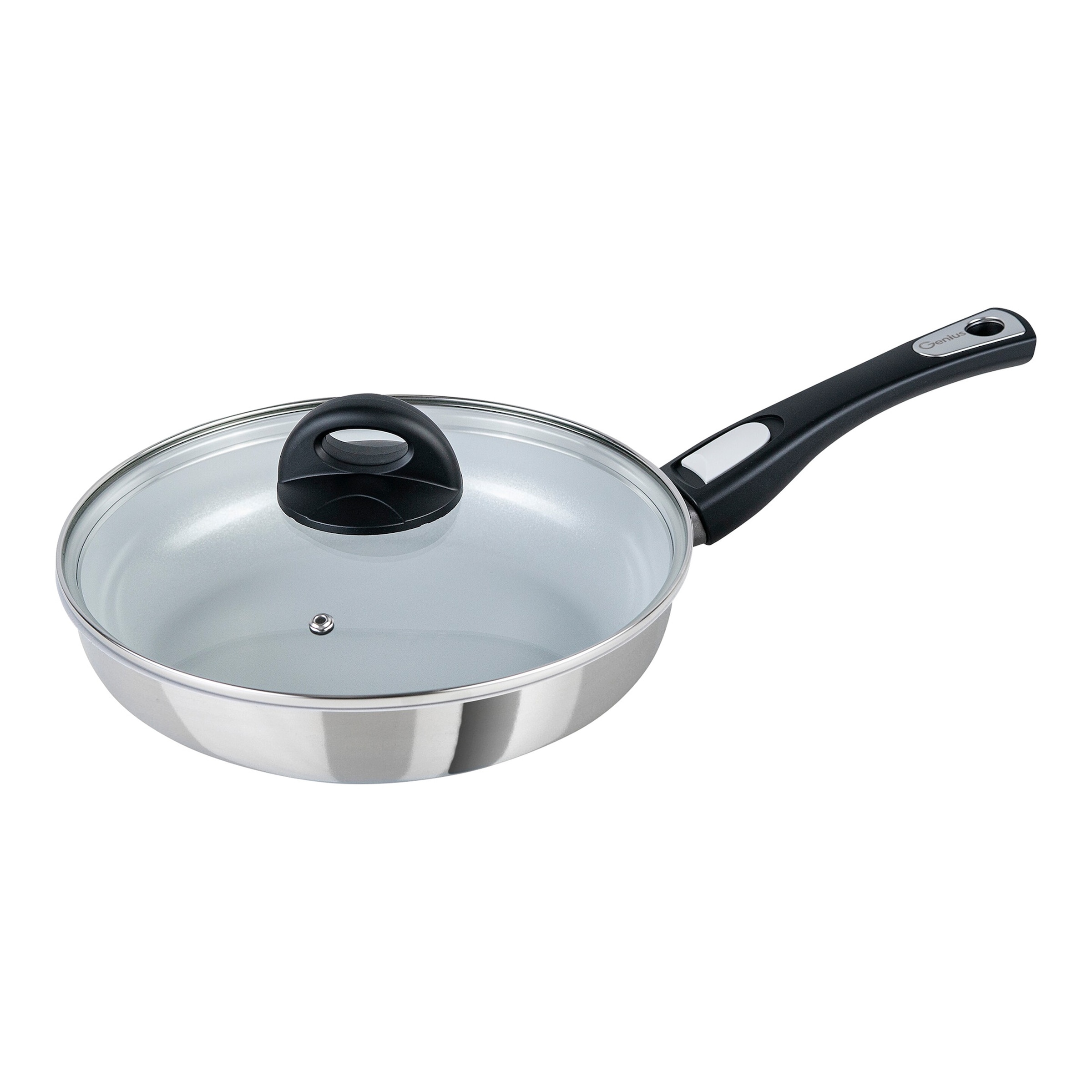 Genius Pfannen-Set Cerafit  Steel, 7-teilig