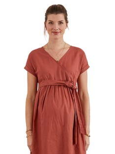 Maxikleid in Wickelform für Schwangerschaft & Stillzeit
