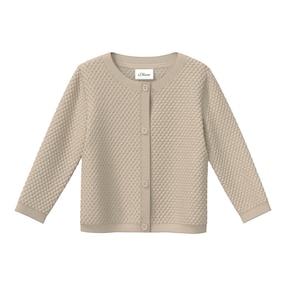 Gilet en maille structuré