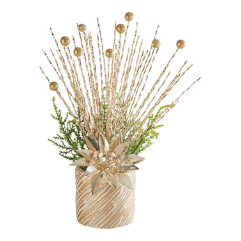Gesteck „Gold-Explosion“