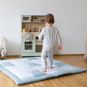 Krabbeldecke Patchwork 200x200 cm