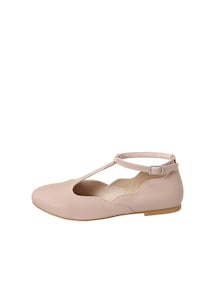 Mädchen Riemen-Ballerinas mit Glitzer