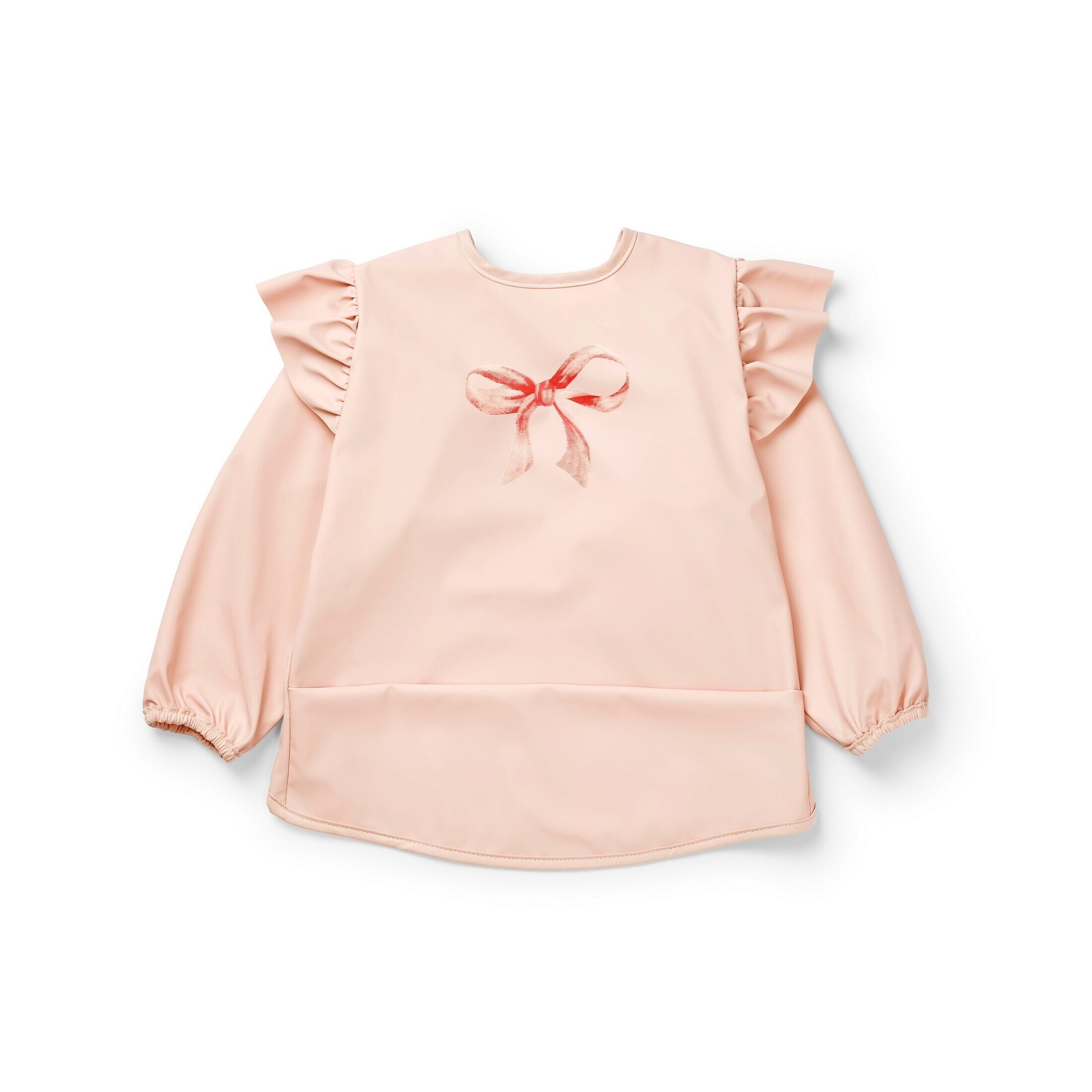 Elodie Langärmeliges Lätzchen - Rosy Bow