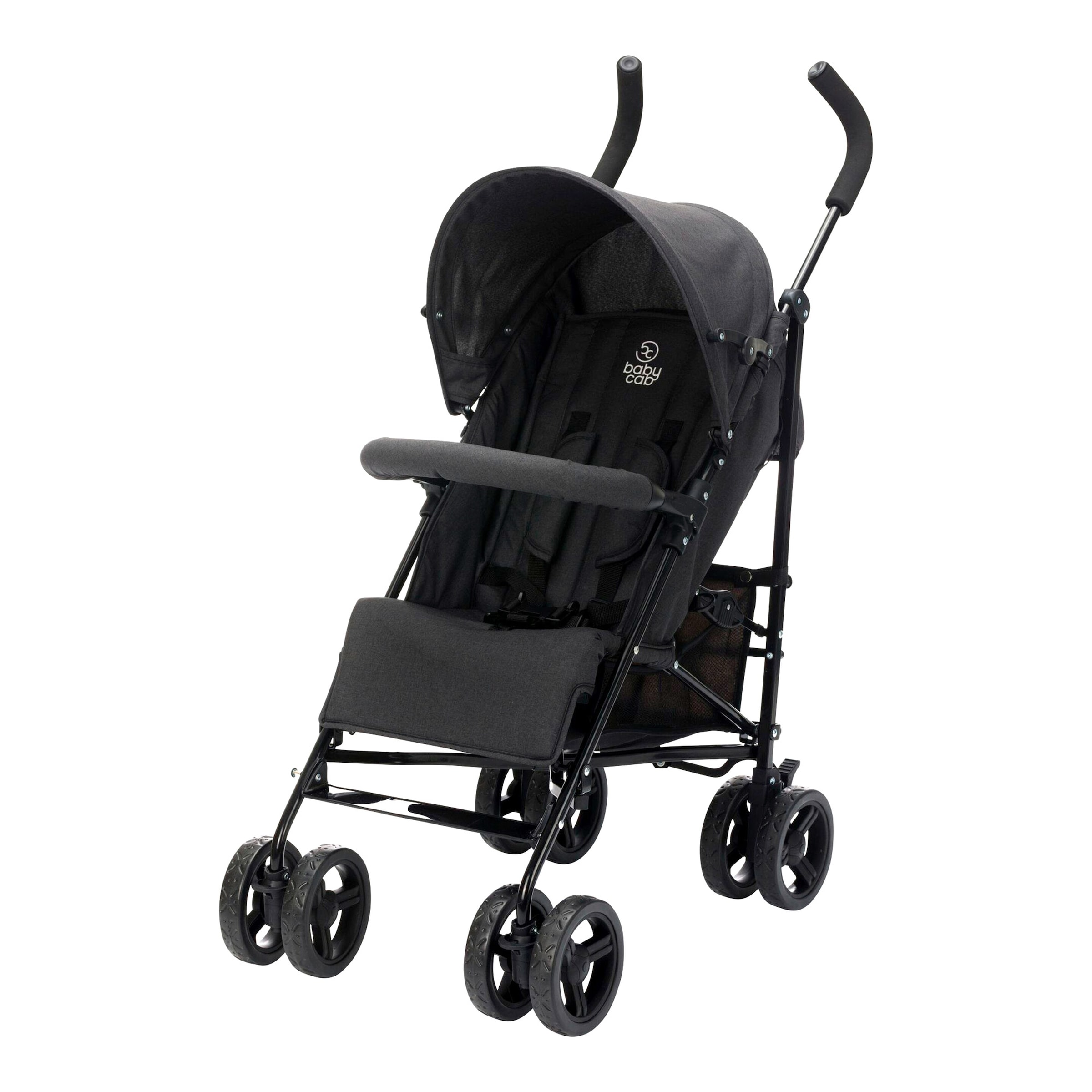 babycab Malaga Buggy mit Liegefunktion grau melange