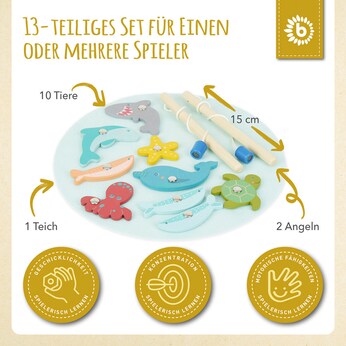 Magnet Spiel Fische Angeln - ab 12 Monate
