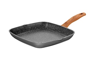 STONELINE Back to Nature STONELINE® Back to Nature Grillpfanne 28 x 28 cm, mit 2 Ausgüssen, Made in Germany