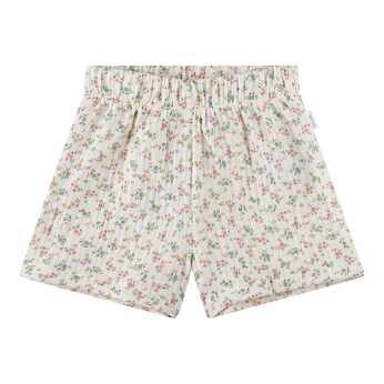 Musselin-Shorts Blumen