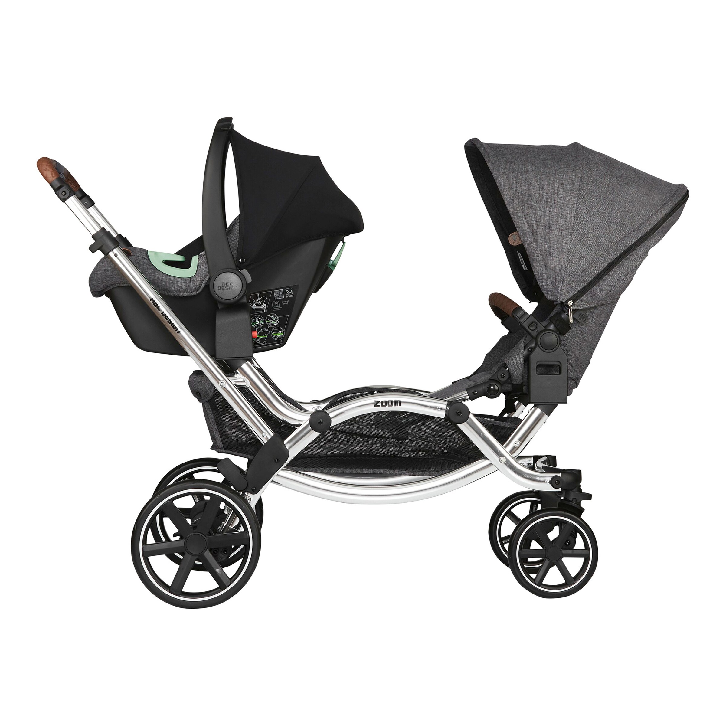 Thumbnail - Abc Design Tulip, Maxi-Cosi, Cybex, Kiddy, Joie, Britax Römer, BeSafe Adapter für Kinderwagen Samba, Swing, Salsa 4, Sal...