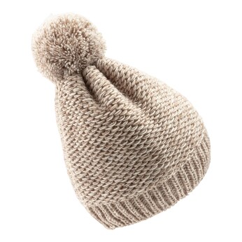 Winter-Strickmütze Bommel