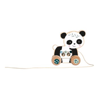 Nachziehspielzeug Panda