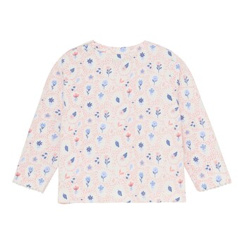 Shirt langarm Blumen