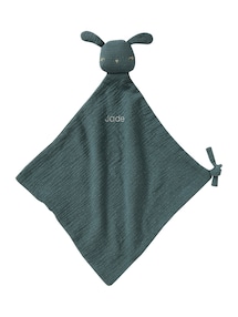 Baby Geschenk-Set: Schmusetuch, Rassel & Stofftuch