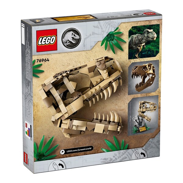 LEGO Jurassic World 76964 Les Fossiles De Dinosaures : Le Crâne Du