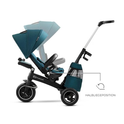 Kinderkraft Dreirad EASYTWIST midnight green