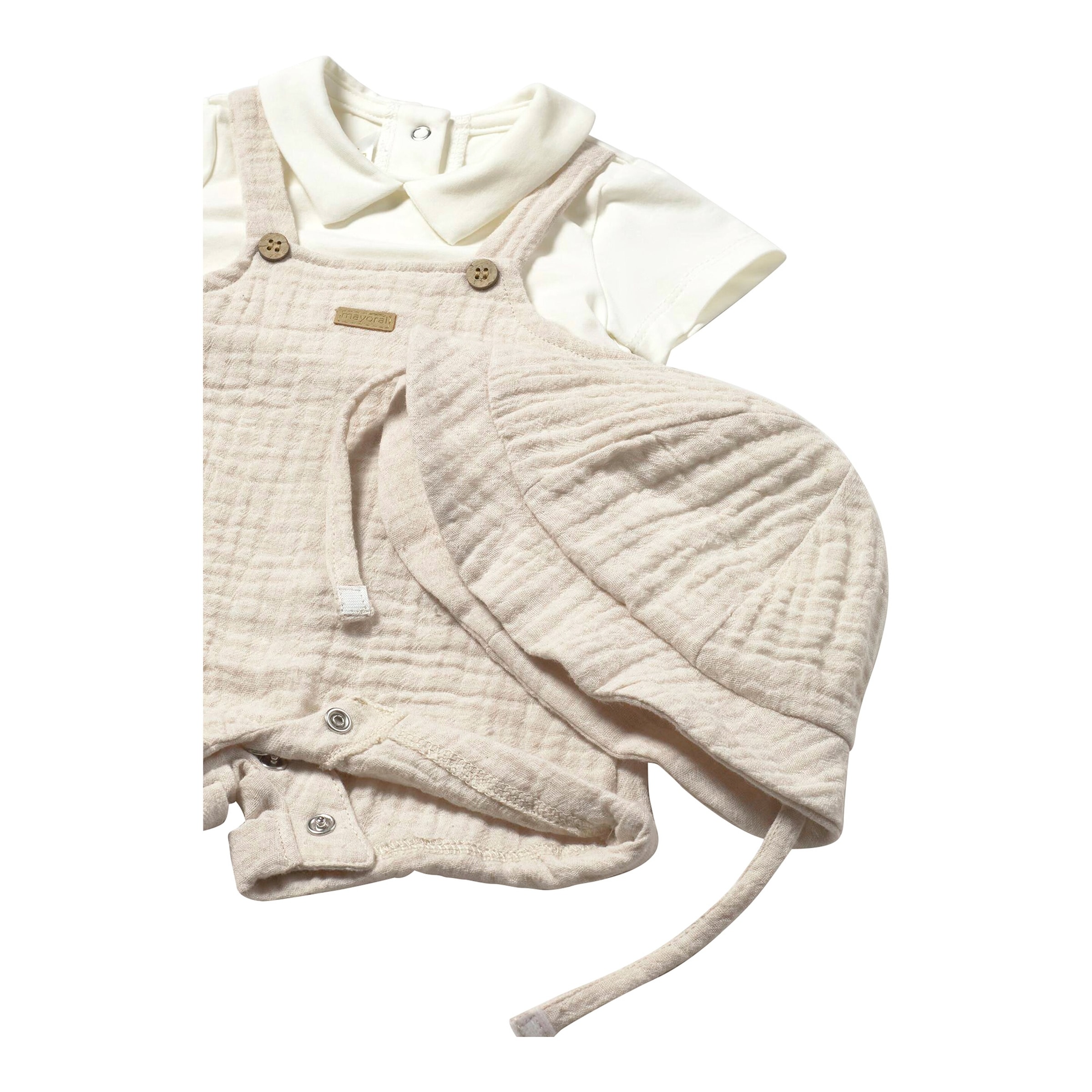 Musselin-Polo-Spieler 2in1