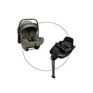 Babyschale PIPA next i-Size Bundle inkl. Isofix-Basis BASE next