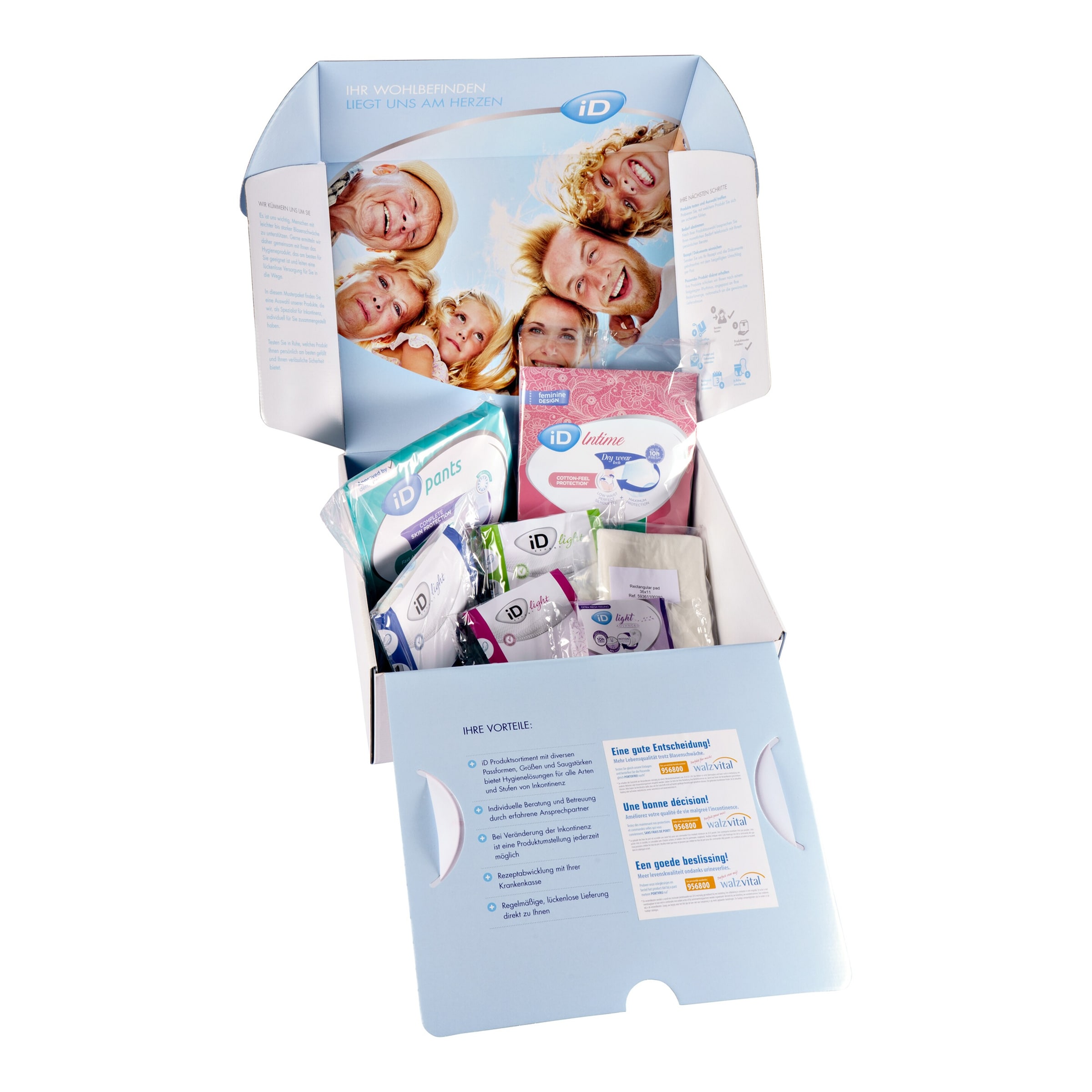 iD Damen Probierpaket Inkontinenzprodukte