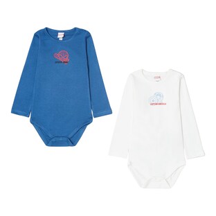 2er-Pack Bodys langarm