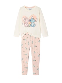 Mädchen Schlafanzug Disney LILO & STITCH mit Print