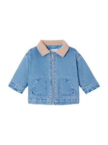 Jeansjacke Baby Jungen Vintage mit Steppfutter