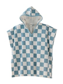 Kinder Badeponcho mit Recycling-Baumwolle