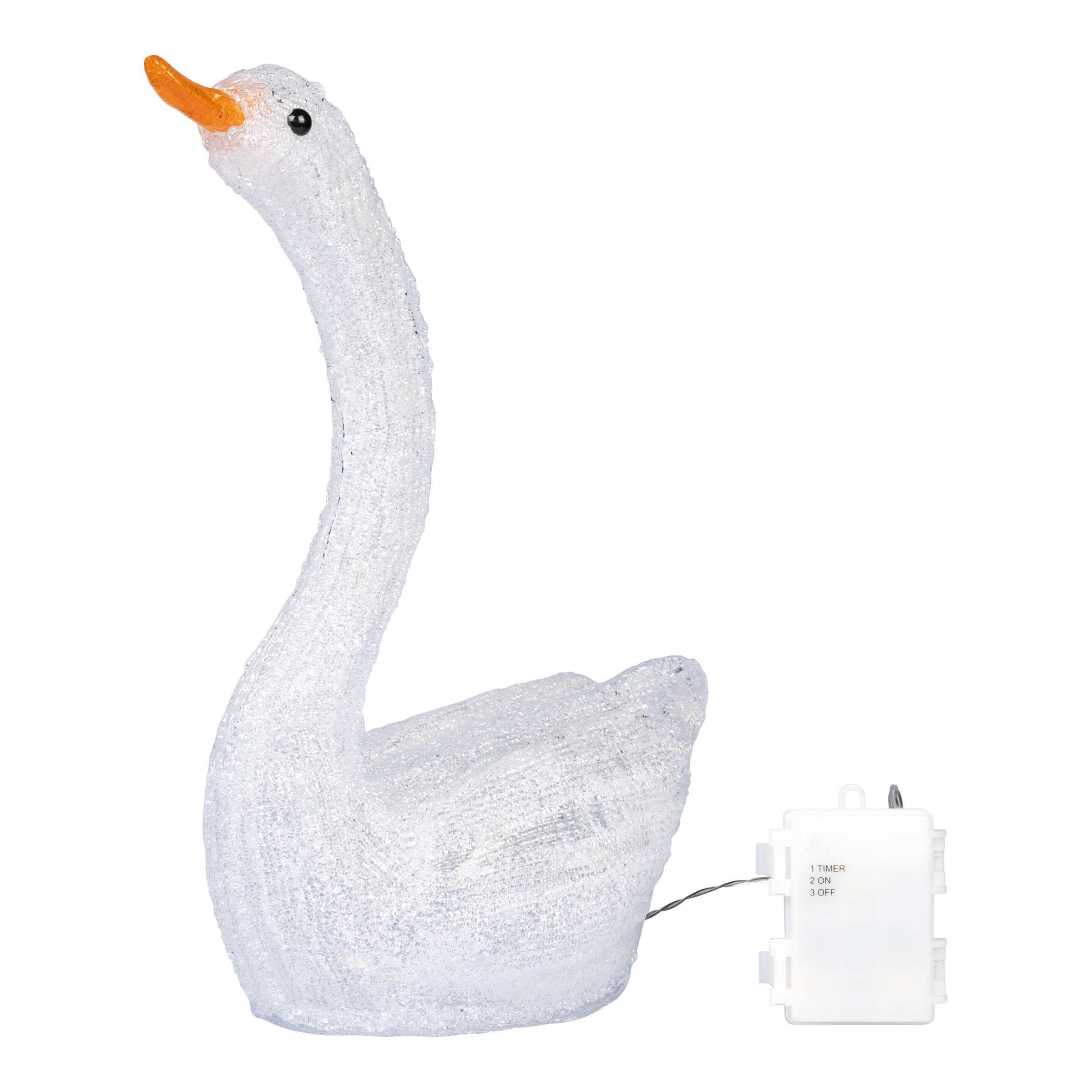 LED-Dekofigur "Leuchtschwan"