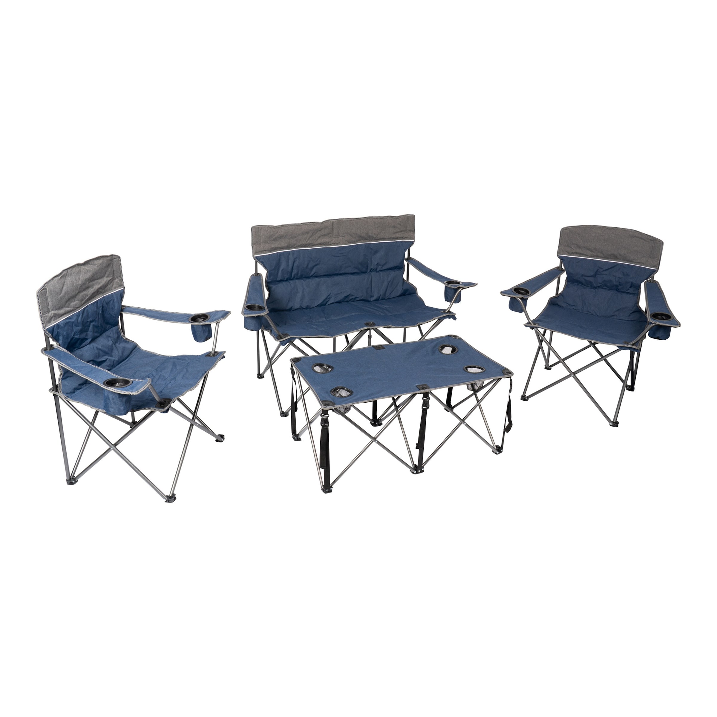 Campingmöbel-Set „Premium“, 4-teilig