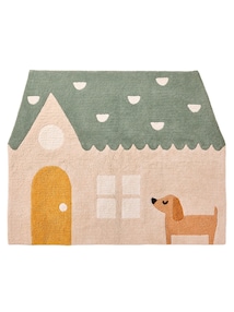 Teppich Haus & Hund DACKEL Kinderzimmer