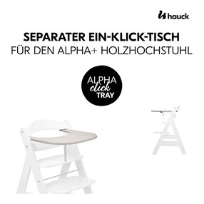 Hochstuhltisch Alpha Click Tray
