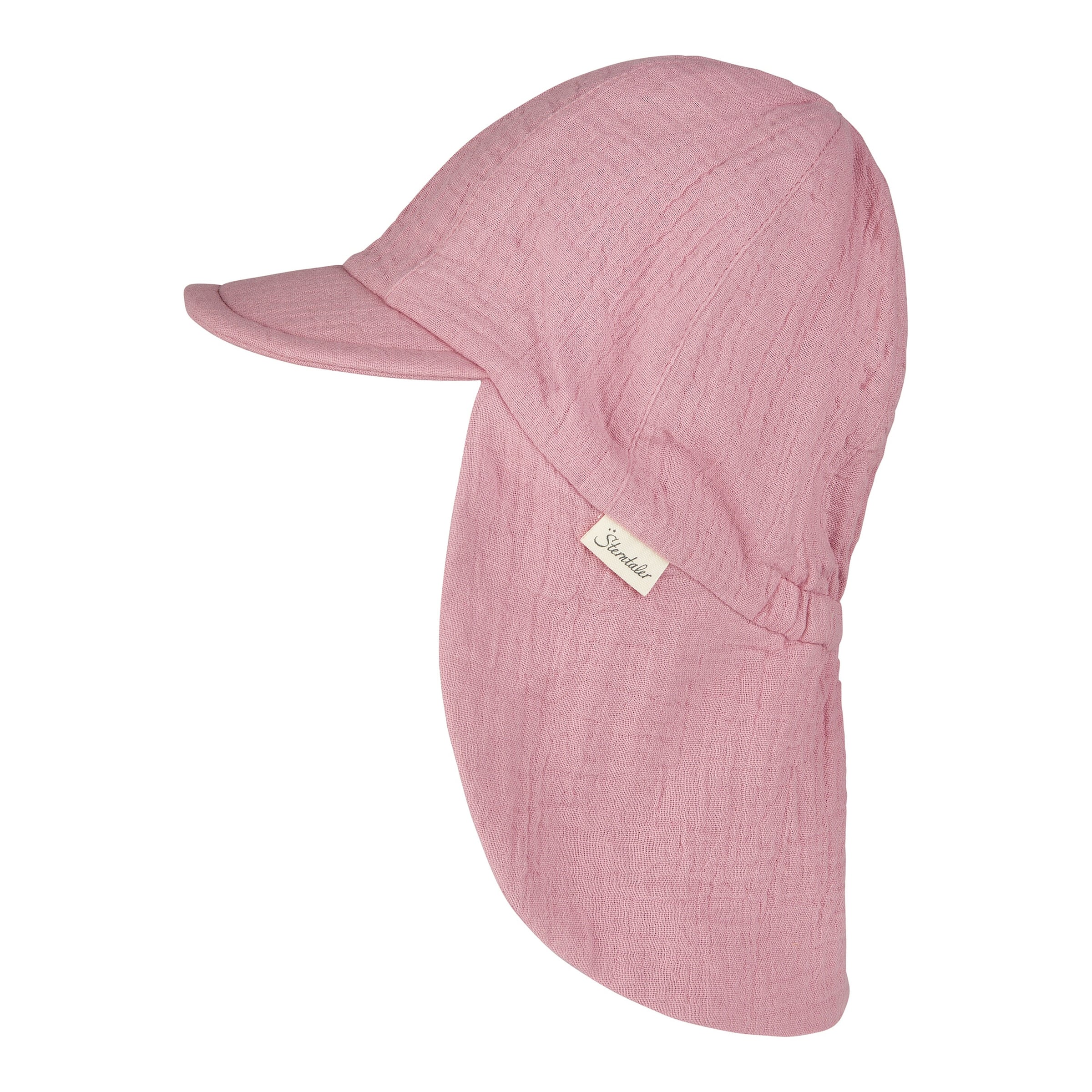 Sterntaler Musselin-Schirmmütze mit Nacken- und UV-Schutz