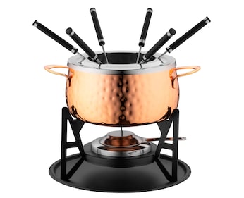 Fondueset, Edelstahl -