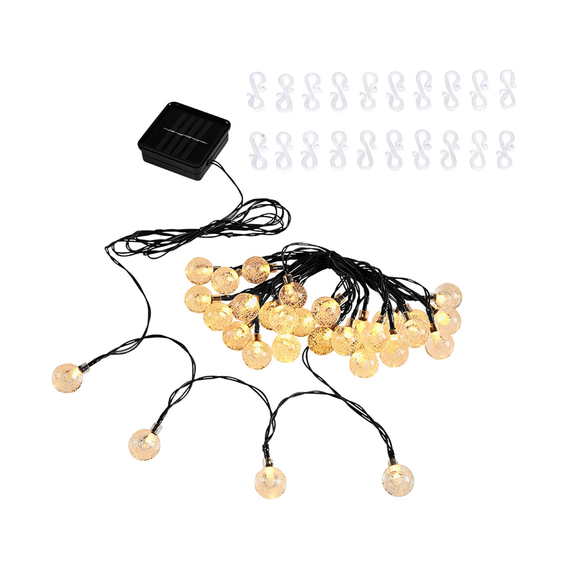 Set Lichterkette mit Haken