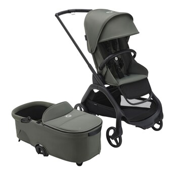 Kombikinderwagen Komplett-Set inkl. Babyschale Turtle Air i-Size, Isofix-Basis 360, Fußsack und Wickeltasche