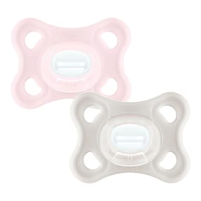 2er-Pack Schnuller Comfort Silikon 3-12M