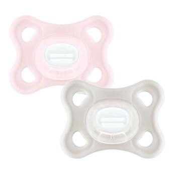 2er-Pack Schnuller Comfort Silikon 3-12M