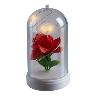 LED-Blume "Ewige Rose" + Gratis Batterien