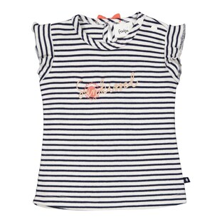 T-Shirt Flügelarm Ringel Rippqualität